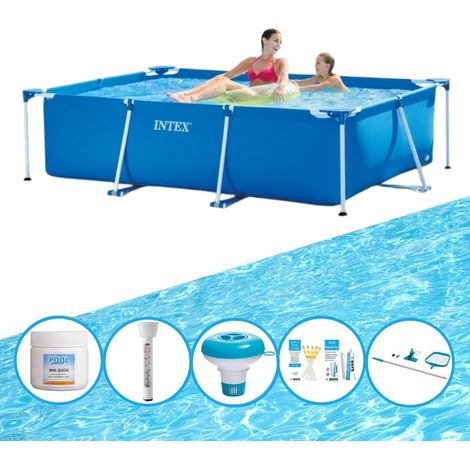 Intex Piscine Tubulaire Rectangulaire - 220x150x60 cm - 7-pièces S22342 (1/5)