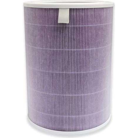 M8R-FLH Filtre de rechange compatible avec le purificateur d'air Xiaomi Mi 3C 3H 3, 2C 2H 2S, purificateur d'air Pro, H13 HEPA Filtration en 4 étapes Charbon actif Air Clean Poussière COV (1/5)