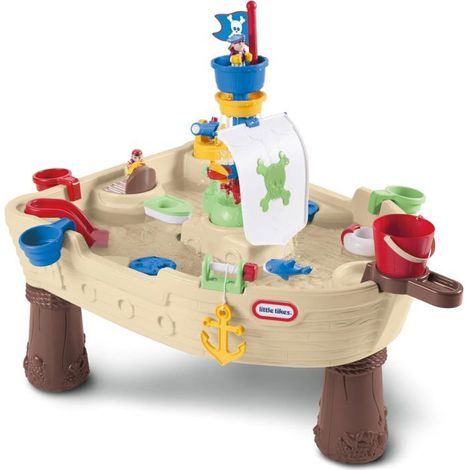 Table de jeux - Little Tikes Anchors Away - Bateau pirate - Canon à eau - Moulin et jeux d'eau (1/5)