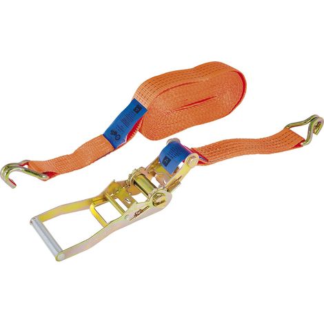 Zurrgurt 2-teilig Spanngurt mit Ratsche ideal zur Ladesicherung 4000kg - 12 m