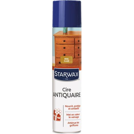 Cire Antiquaire Aerosol Bois beige  300ml - STARWAX