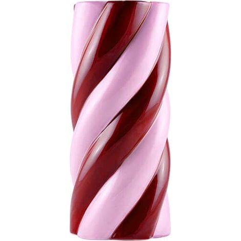Que Rico Amor Del Color Pink/Maroon Camila Vase
