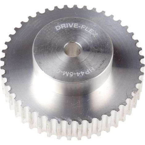 Poulie pour courroie crantée en Aluminium 44 dents , pas de 5mm, alésage 8mm ( Prix pour 1 )