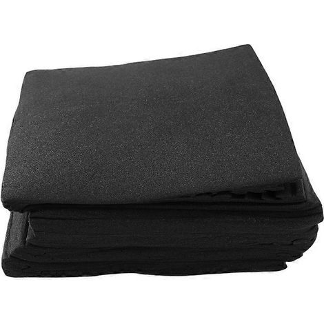 Lot de 12 panneaux en mousse acoustique (30,5 x 30,5 x 5 cm) pour studio à domicile, avec réduction du bruit. (1/5)