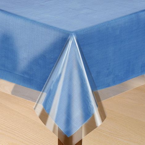 Nappe transparente 137x305cm PVC film imperméable lavable