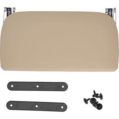 Revêtement d'habillage de panneau arrière de siège, accessoire en cuir artificiel adapté aux séries 5 7 F07 F10 F11 F18 F01Beige (1/5)