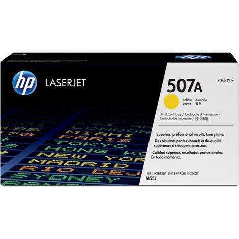 HP 507A (CE402A) Tonerkartusche, Gelb (1/5)