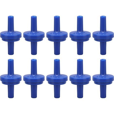 Ensemble de raccords à barbeaudage en plastique - 10 pièces, jonctions droites à barbeaudage pour tuyaux (9-9mm) (1/5)