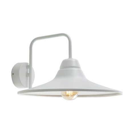 Bas applique E27 ligne monet blanc (1/4)