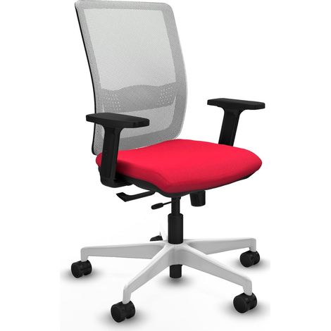 Chaise de bureau piqueras y crespo Haches noir mousse injectée (1/2)