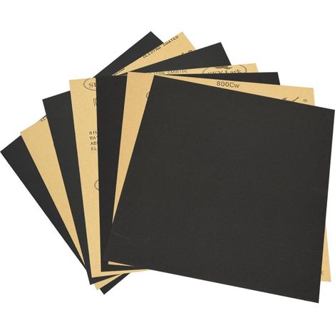 Schleifpapier 230x280mm Nass Trocken 400 600 800 1000 K&xF6rnung (1/5)