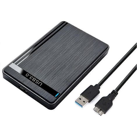 Boîtier pour disque dur externe SATA USB 3.0 2,5 pouces (1/5)