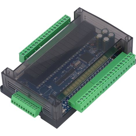24VDC automate programmable industriel RS485 16 entrées 16 sorties contrôleur logique compteur double voie (1/5)