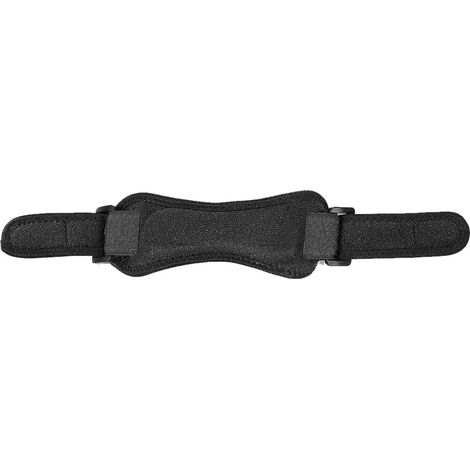 Verstellbare Knieorthese mit Patellaschutzpolster für Outdoor-Aktivitäten (schwarz) (1/5)