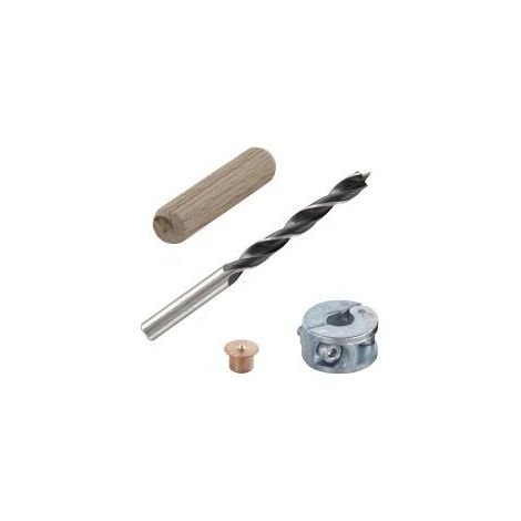 Espigas ensamblar kit 25 piezas Ø 10 mm wolfcraft (1/10)