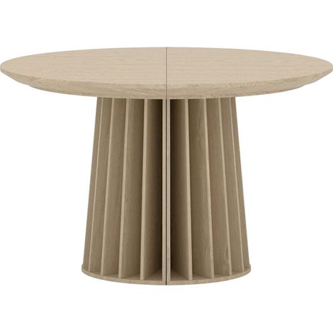 Table à Manger Extensible "Dope" 120-210cm Naturel (1/4)