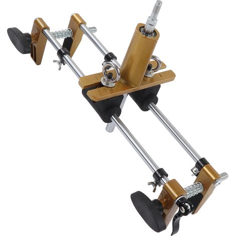Kit d'ouverture de serrure de chambre - Positionnement précis - Installation de serrure à double rail coulissant - Outils de mortaisage (1/5)