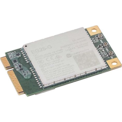 Module Mini PCIe LTE CAT4 pour communication sans fil (vert) (1/5)