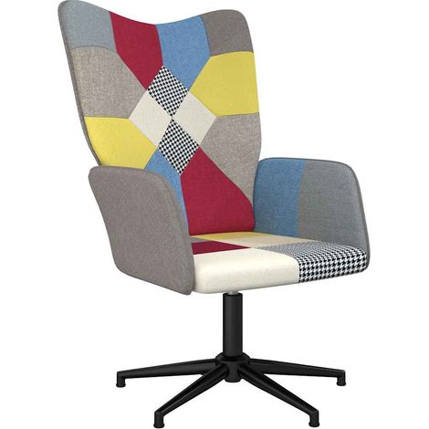 Maison Exclusive - Relaxsessel Patchwork Stoff (1/5)