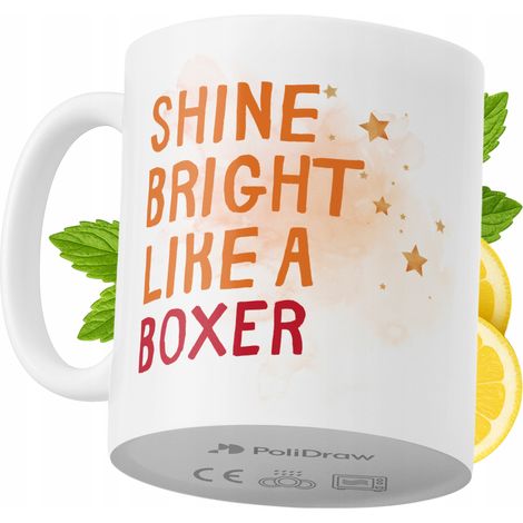 Lustiger Becher für Boxer – ideal für Kaffee und Tee. Mit witzigem Textdesign. Perfekt für Geburtstage, Namenstage, Feiertage und besondere Anlässe. Hochwertiger Becher für Zuhause, Büro und Arbeit. F