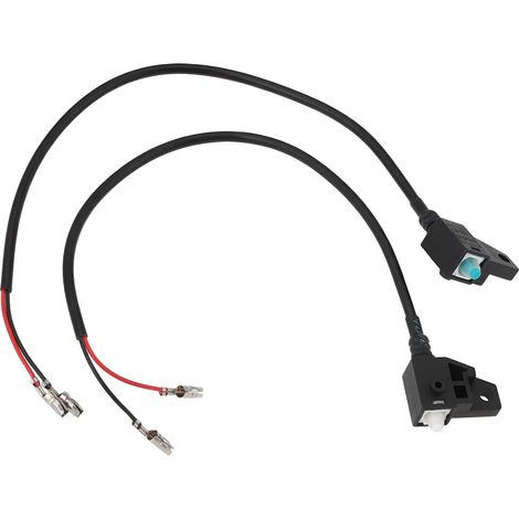Lot de 2 Câbles d'Interrupteur de Feu de Frein 30 cm 2 Broches Gauche Droite pour Trottinette Électrique et e‑Bike (1/5)
