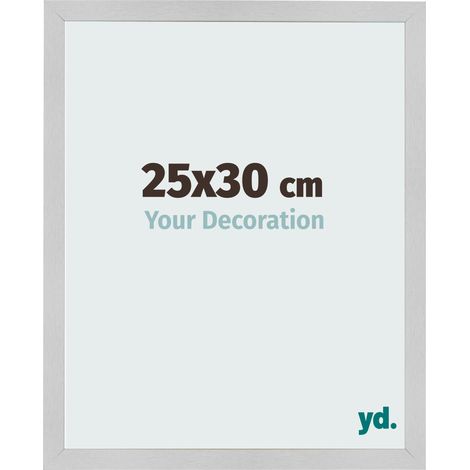 yd. - Cadre photo 25x30 - Acier Inoxydable - MDF - Bologna (1/5)