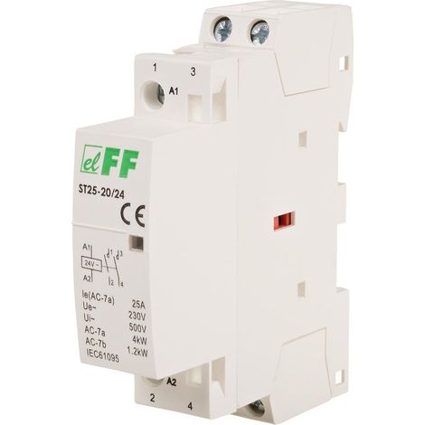 Contactor modular 25A 2NO 24V CA ST25-20-24V (1/4)