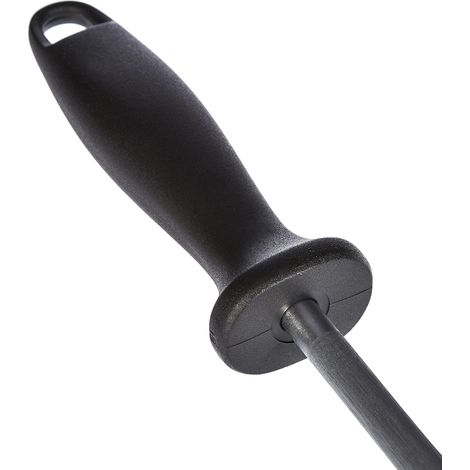 ZWILLING Acciaino, Cromato, Lunghezza: 23 cm, Manico in Plastica Nera con Occhiello per Appendere (1/4)