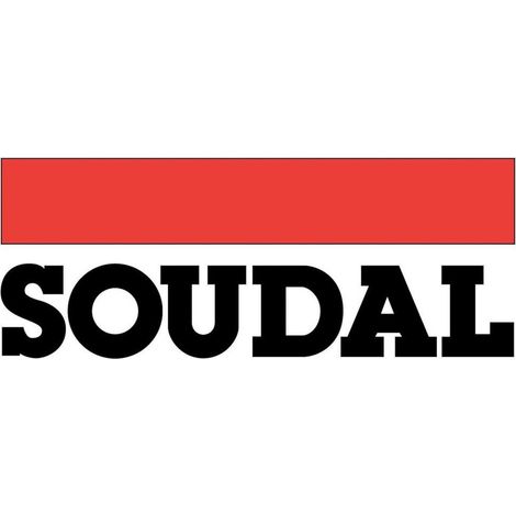 Mastic silicone Silirub 2 600ml poche noir SOUDAL(Par 12)