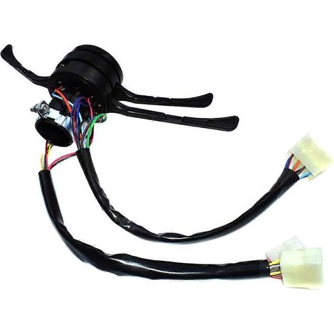2105-3709310 Interruptor combinado de palanca de columna de dirección con limpiaparabrisas y faros, 3 palancas y 2 posiciones para Lada Niva 2121 96-17 (1/5)