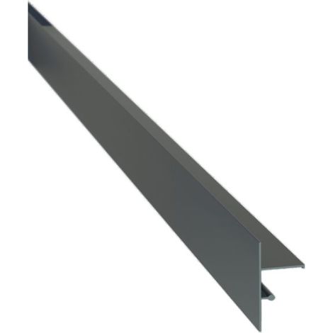Profilé de finition clipsable pour terrasse sur plots – Finition esthétique – Installation sans outils – Compatible avec plots Jouplast – 100 mm