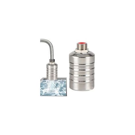 BRAVIX Wasserstandsventil – Automatisches Wasserstandsventil mit Schwimmerschalter, kein Stromanschluss erforderlich, verhindert Verstopfungen, integrierter Filter für Speichertank