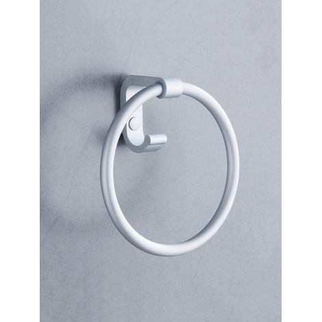 Handtuchring aus Aluminium, Platzhalter für Handtücher, Handtuchring, Badetuchring, Hängering