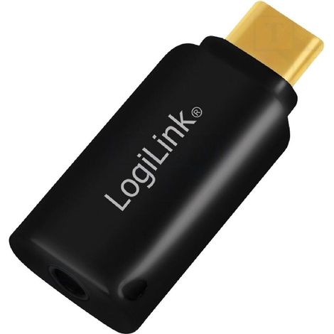 Adaptateur Jack 3.5mm 4pin femelle USB C prise male - Noir