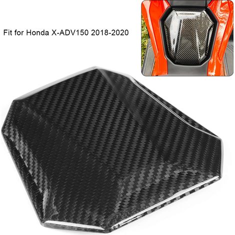 Modifikation des Honda X-ADV150 Motorrads: Tankdeckel-Aufnäher aus Kohlefaser, Schutz und Dekoration des Tankdeckels aus Kohlefaser (glänzend). (1/4)