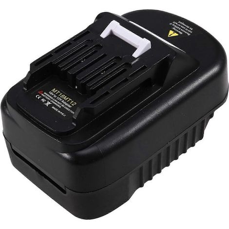Adapter von Makita 18V auf 12V Akku für Makita 12V Akku-Werkzeuge BL1016, BL1021B, JH3 Schwarz (1/5)
