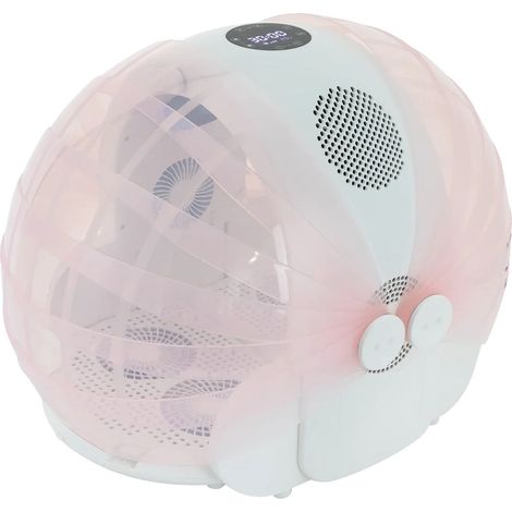 Secador de mascotas, circulación de aire de 360°, control automático de temperatura, blanco. (1/2)