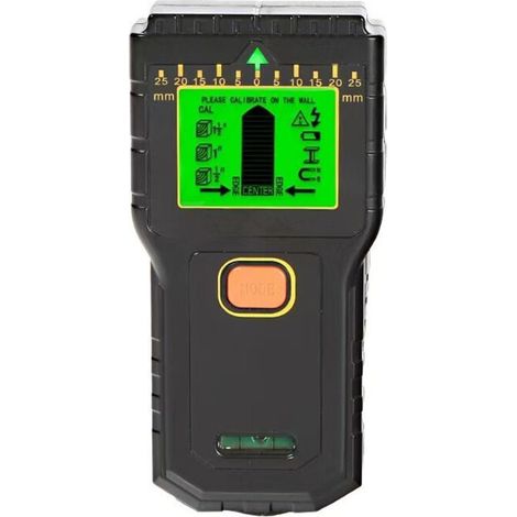 Rilevatore elettrico 7 in 1: localizzatore di cavi e montanti, scanner per cavi, rilevatore di metalli da parete con LED (1/4)