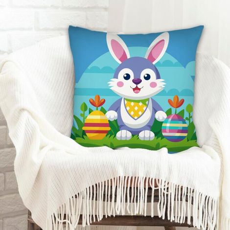 Housse de coussin moderne design déhoussable pour canapé ou lit décoration de la saint-valentin (1/5)