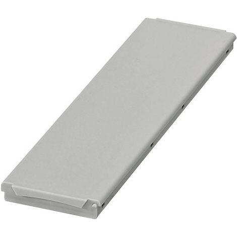 Couvercle de boîtier pour rail Phoenix Contact BC 161,6 DKL R KMGY 2278539 Polycarbonate gris clair (1/4)