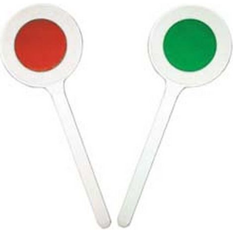 5PZ PALETTA DI SEGNALAZIONE IN ABS - ø cm.15