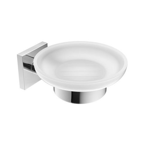 PORTA SAPONE MOD. HOTEL MAISON Cromo cm 11 x h.5,5 x 13,5 METAF