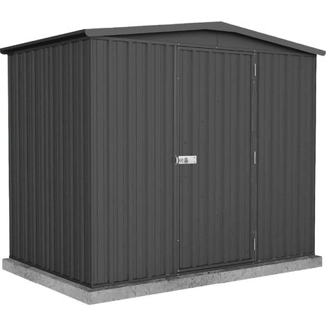 Abri de jardin en métal gris 3,2 m² Fraser (1/5)