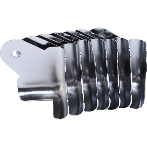 16 protections d'angle pour haut-parleurs, cornières de sécurité en fer pour enceintes, amplificateurs de guitare, meubles et enceintes de scène (1/5)