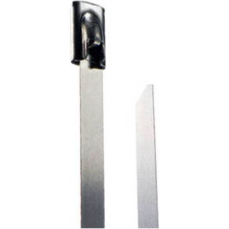 100 x ELEMATIC FASCETTA INOX 304 COLSTEEL 201X4,6 MM