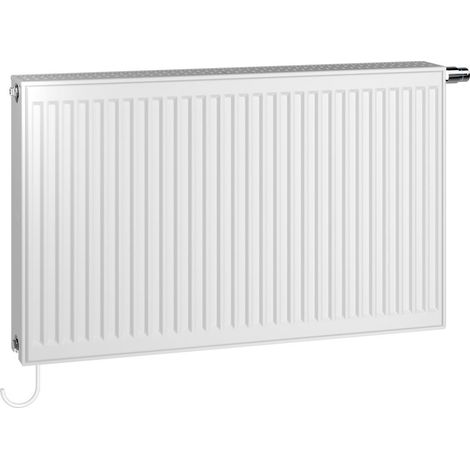 Kermi x-flair Profil Waermepumpen-Ventilheizkoerper Typ 22 600x600mm Ventilposition rechts FTV2L0600601R1K