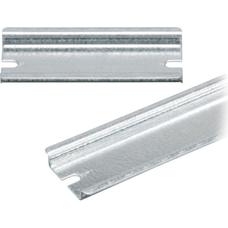 Fibox EKV 22 3770648 Hutschiene ungelocht Stahlblech 235 mm 1 St.