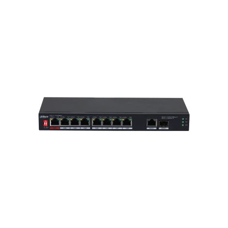 PFS3110-8ET1GT1GF-96 - Switch unmanaged 10 porte (8 PoE 96 W)