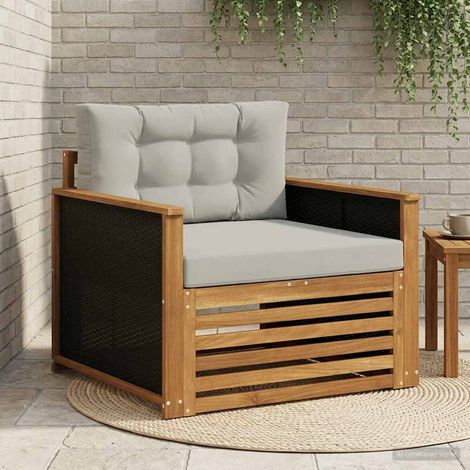 Teenpull – Outdoor Mittelsofa Natur (1/5)