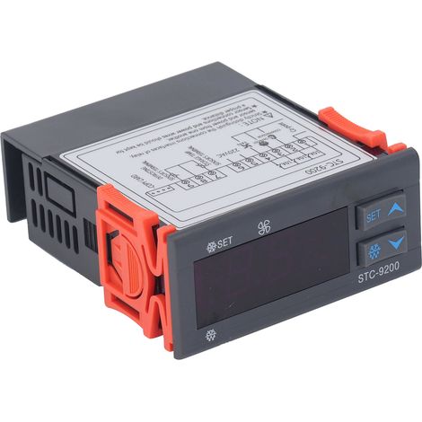 Thermostat numérique intelligent avec fonctions de réfrigération, dégivrage et alarme, de -50 °C à 50 °C, 220 V CA. (1/5)
